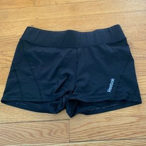 Black spandex shorts